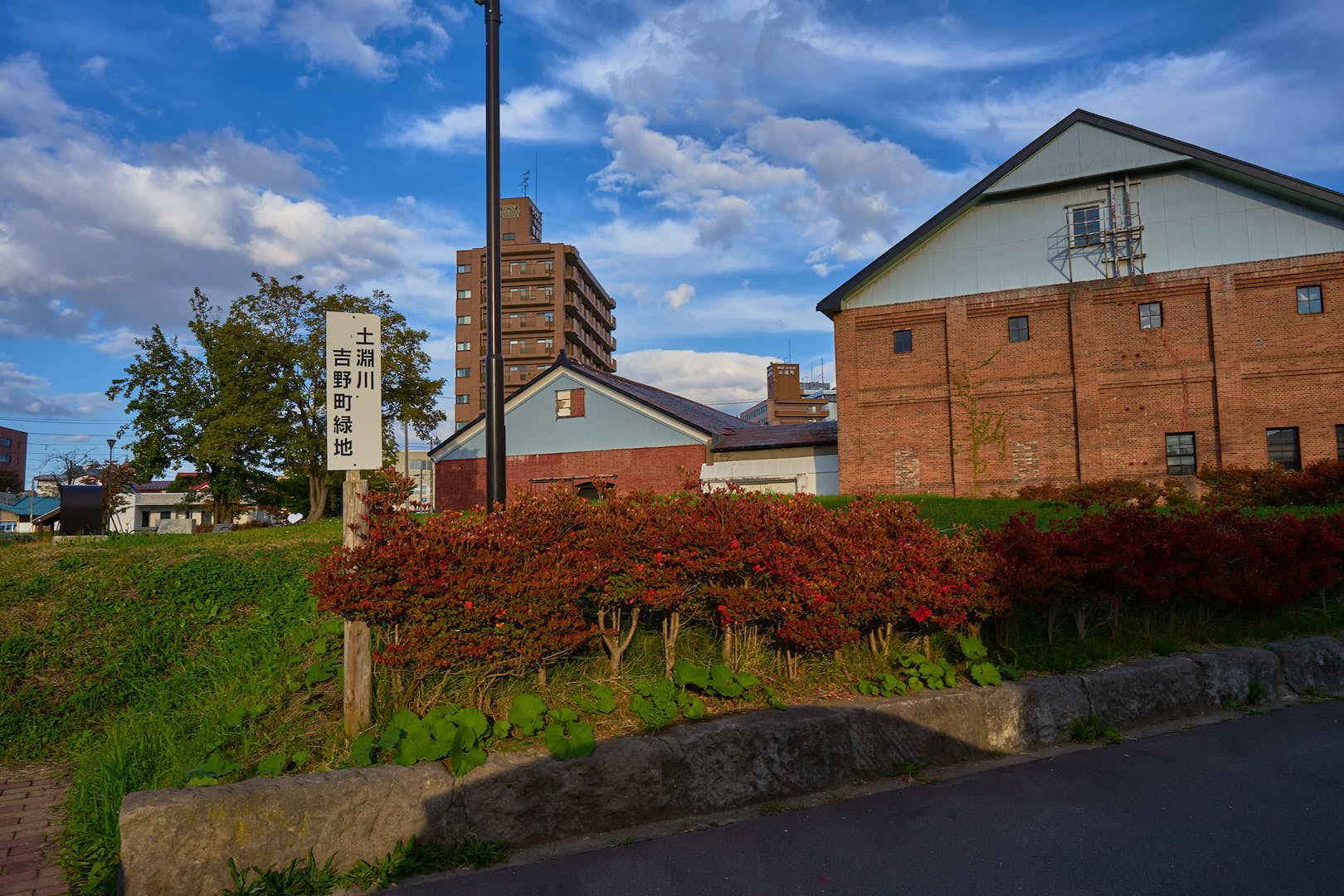 吉野町緑地公園の外観