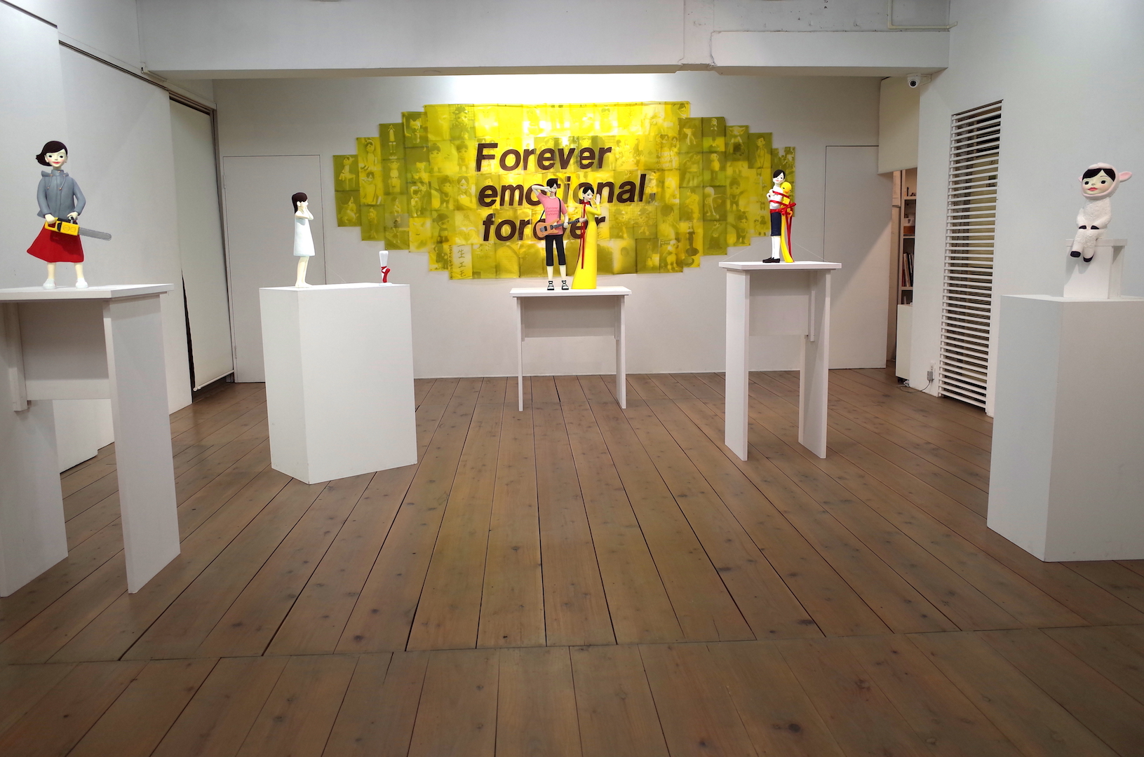【個展】有田依句子（Ikuko Arita）「Forever emotional, forever」ギャラリーKingyo（根津）