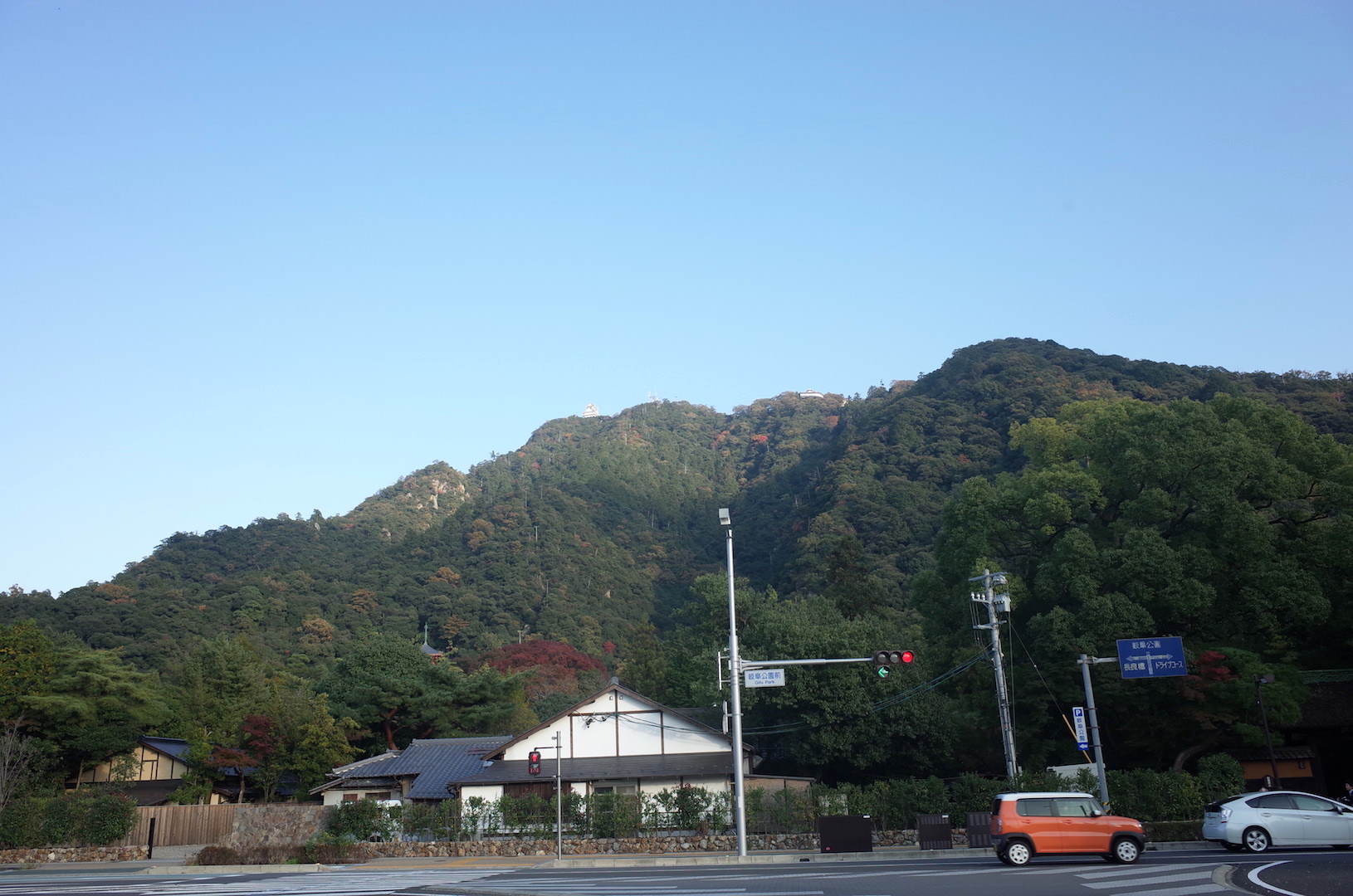 岐阜城遠景