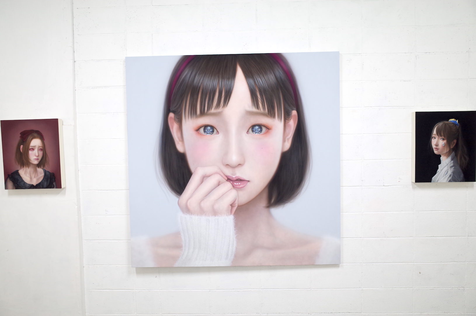 【ダブル個展】坂本友由「伏し目の理由を探して目を伏せる」「あなたを見ているわたしを見ているあなた」＠Art Lab TOKYO & Art Lab AKIBA