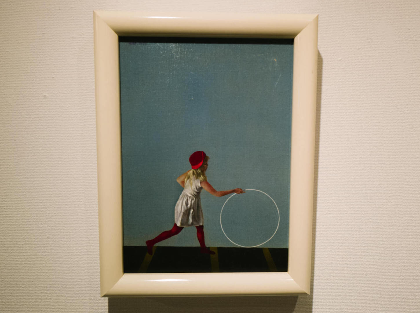 失くした日 IL GIORNO PERDUTO(1976年)キャンバスに油彩 43.2x24.3 (F4) 237,600円