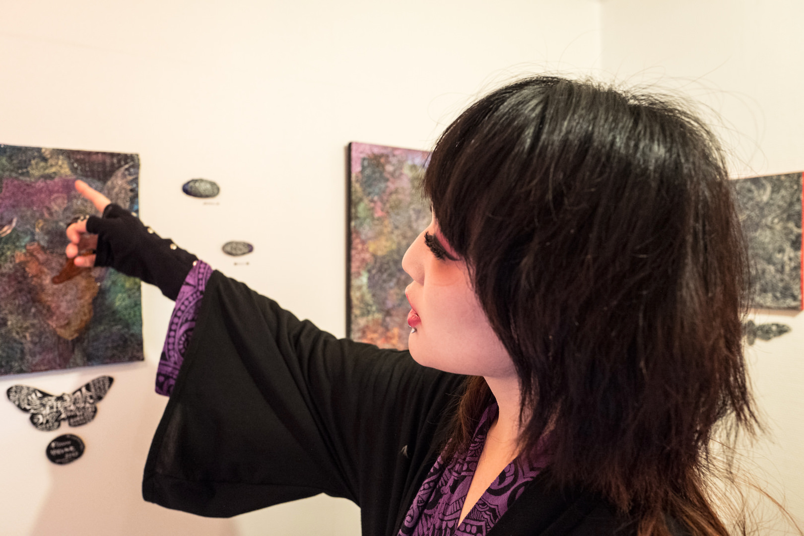 【3人展】赤木美奈「耳に迫る 蛙の声に 其の覚醒を 促されて」＠アートスペース銀座ワン