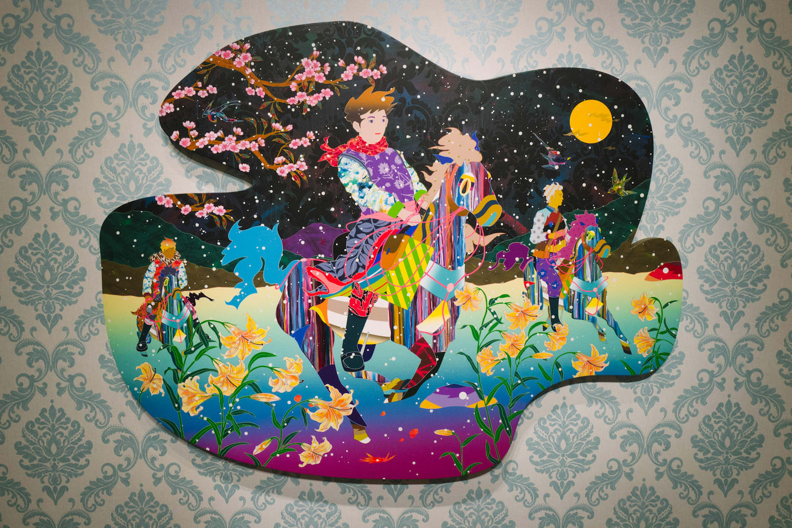 【個展】 松山智一（Tomokazu Matsuyama）「Same Same, Different」@LUMINE0
