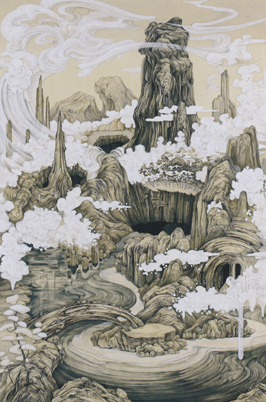 中澤美和 「環る景色」 2017年
