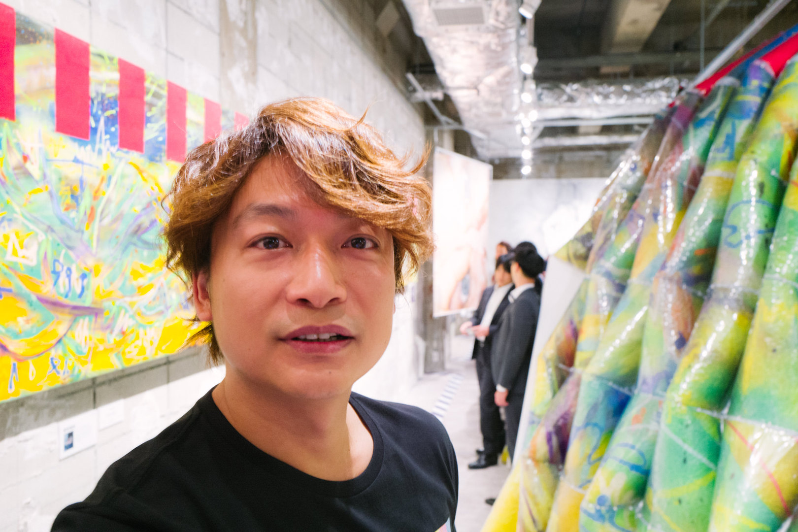 【オープニング取材】香取慎吾+若手アーティスト企画「NAKAMA de ART」@帝国ホテルプラザ