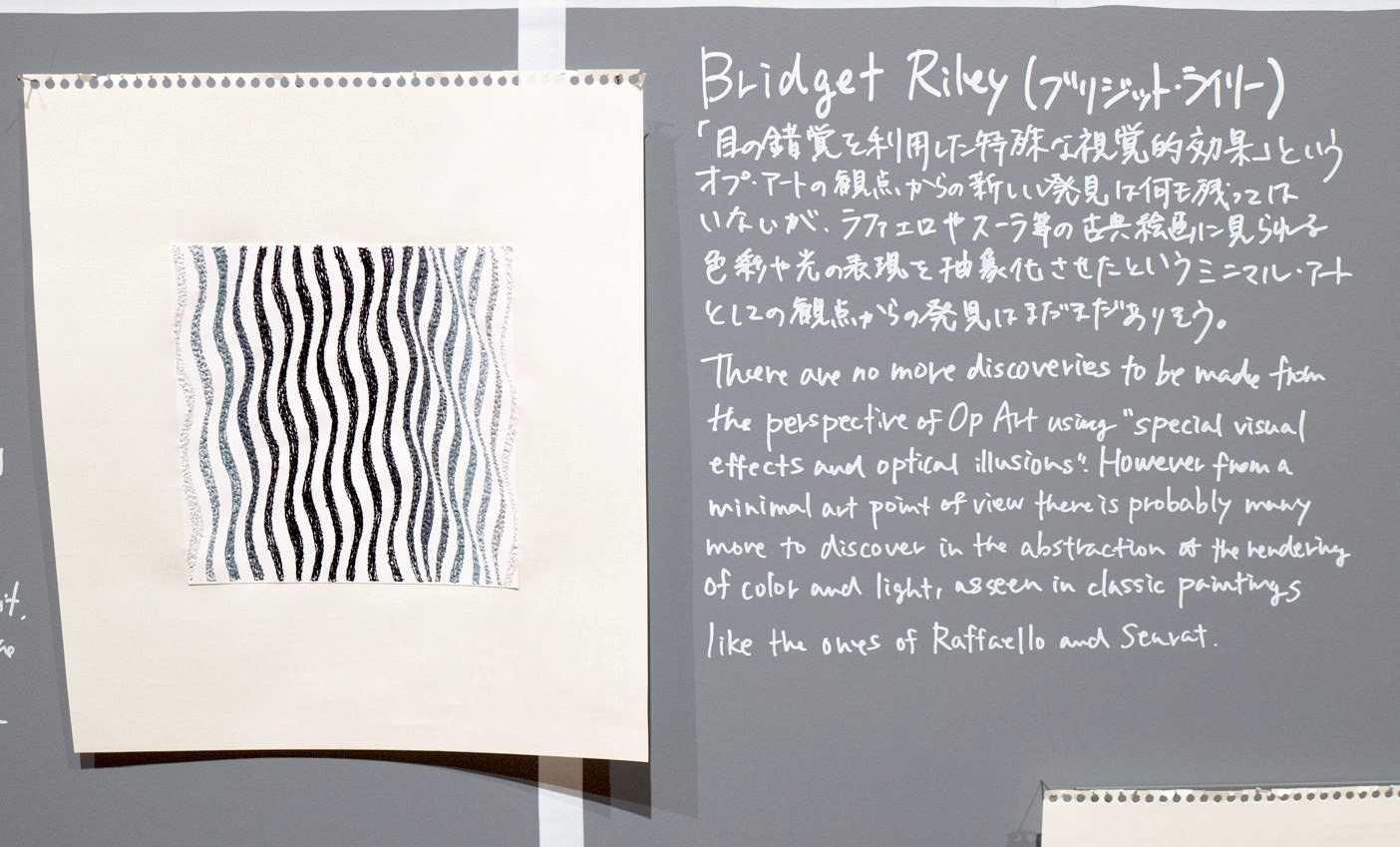Bridget Riley（ブリジット・ライリー）