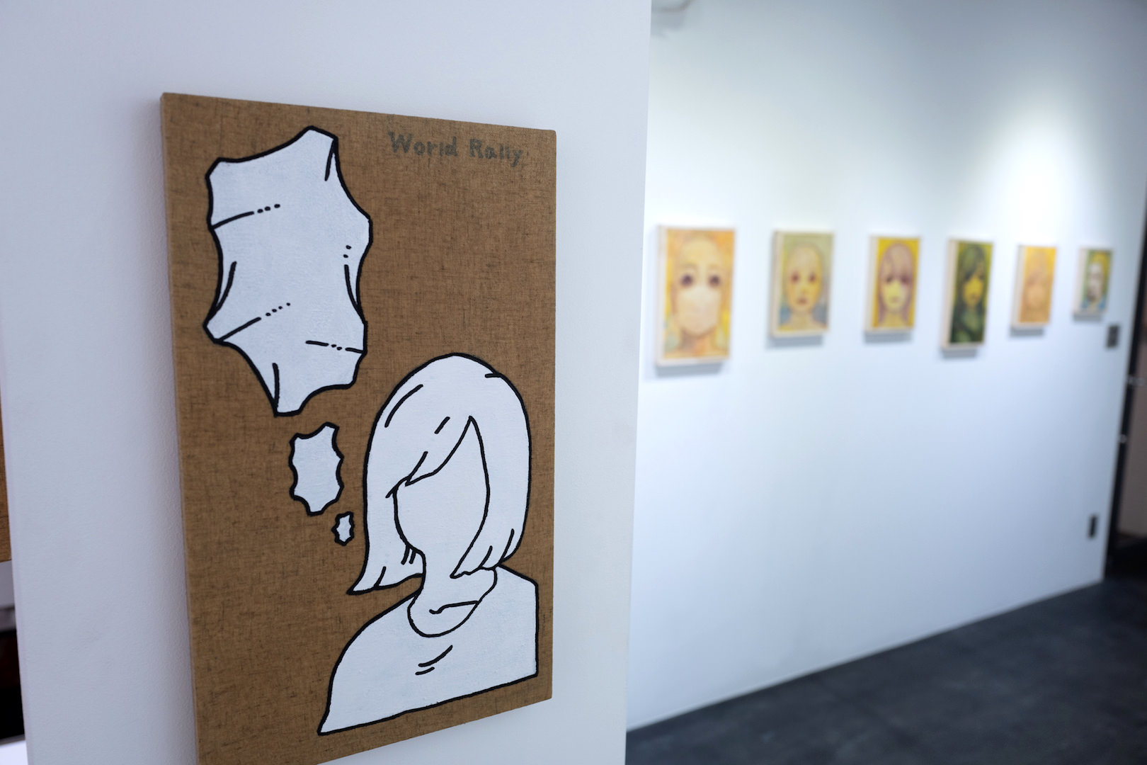 【個展】変幻する巧みな筆〜多田恋一朗「ワールドラリー」@TAKU SOMETANI GALLERY