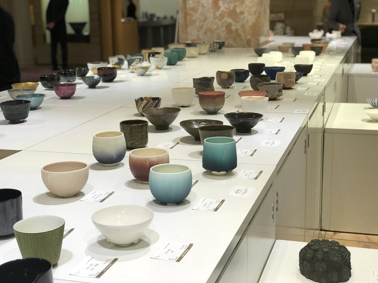 【人気作家は抽選！】2018年現代作家茶碗特集＠日本橋三越
