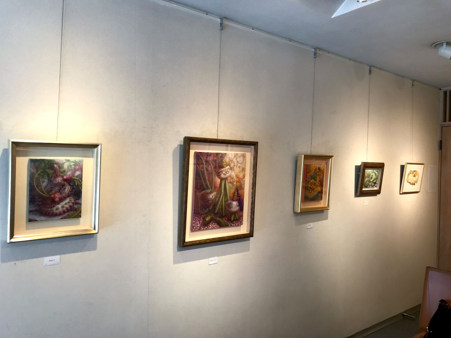大作の展示はなく、小作品中心の構成でした。
