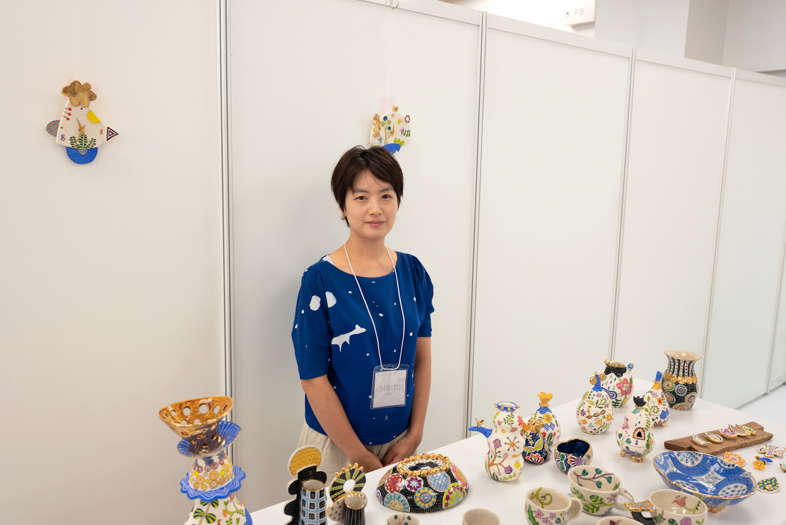 大阪、京都を活動の拠点にしている山下萌さん。グループ展なども予定されているようです。