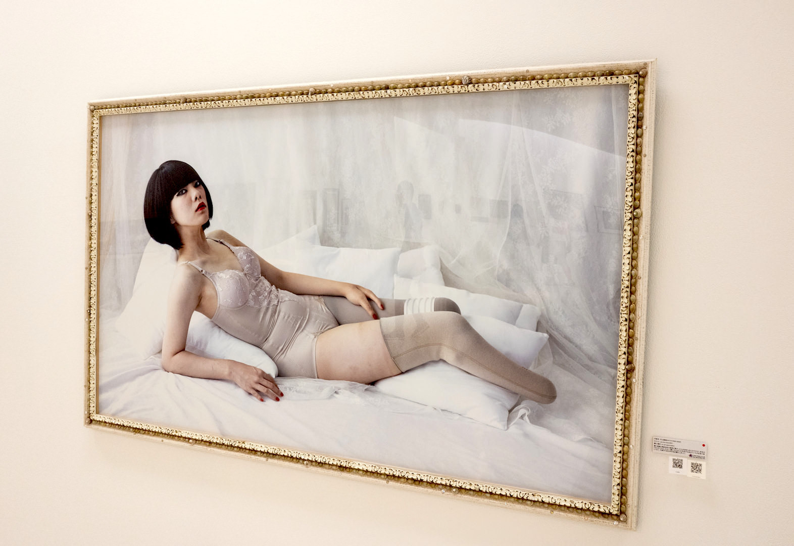 片山真理《you’re mine #001》rin art association 発表当時は価格が高かったため諦めていたのですが、昨年の「初めてかも知れない」展で片山さんの作品を見て作品が欲しくなり、代表作である本作を購入しました。