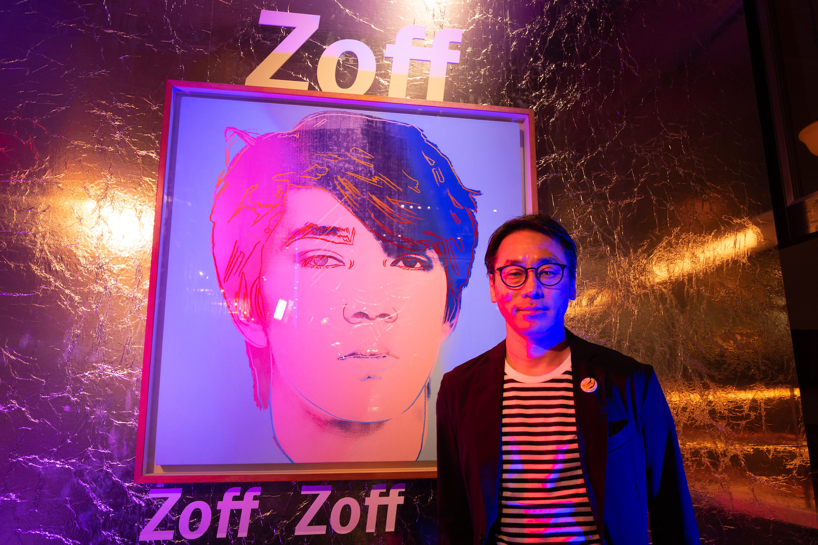 アイウェアブランド「Zoff」が所有するAndy Wahol作品とは？