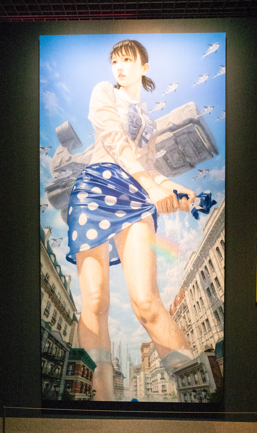 坂本 友由《僕らはいつごろ大人になるんだろう》 2017年 アクリル キャンバス ©Tomoyoshi Sakamoto ©Fujiko-Pro