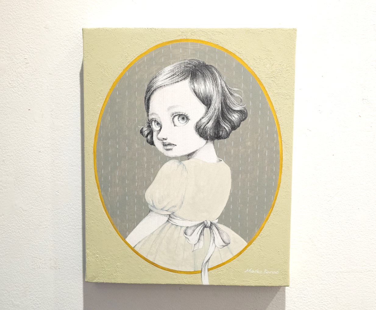 【個展】少女たちの物語を感じる〜菅野麻衣子「漂流ページ」＠AL