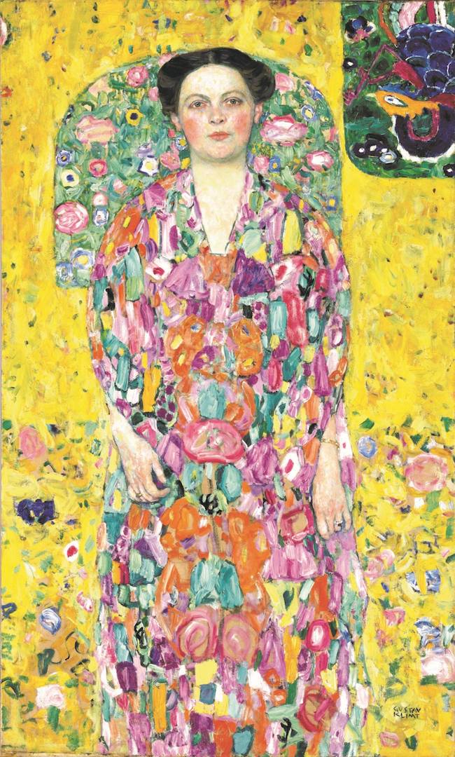 ⑤ グスタフ・クリムト《オイゲニア・プリマフェージの肖像》 1913/1914年 油彩、カンヴァス 140×85cm 豊田市美術館