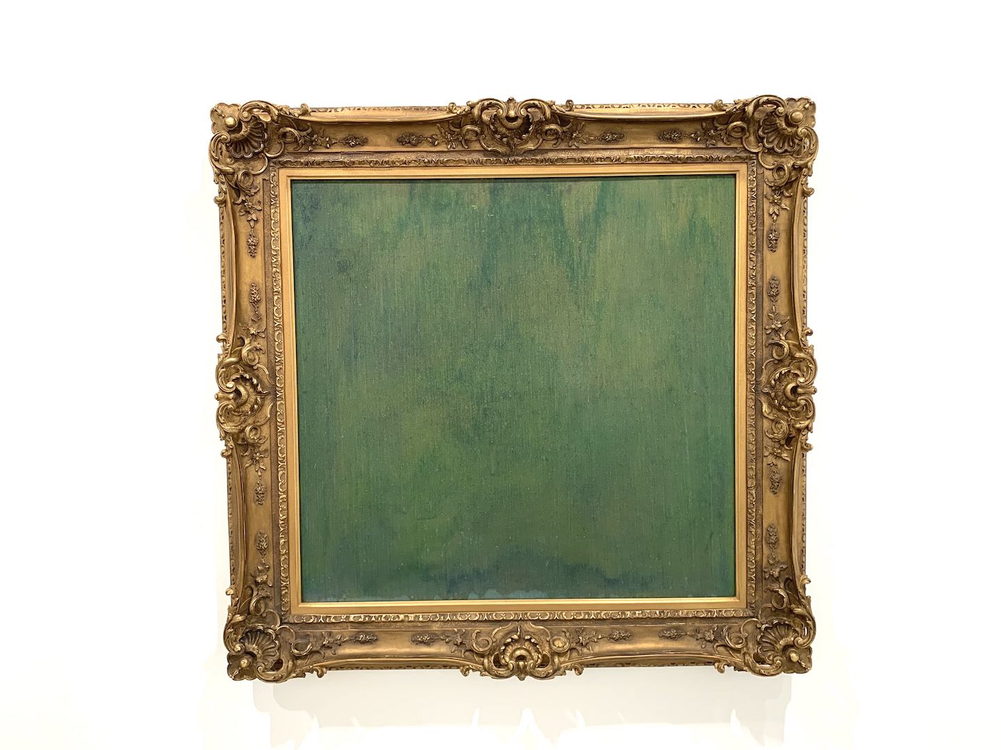 Traces of Colors: Claude Monet “Water Lily Pond”, 2018 88.6 x 91.9cm, oil on canvas