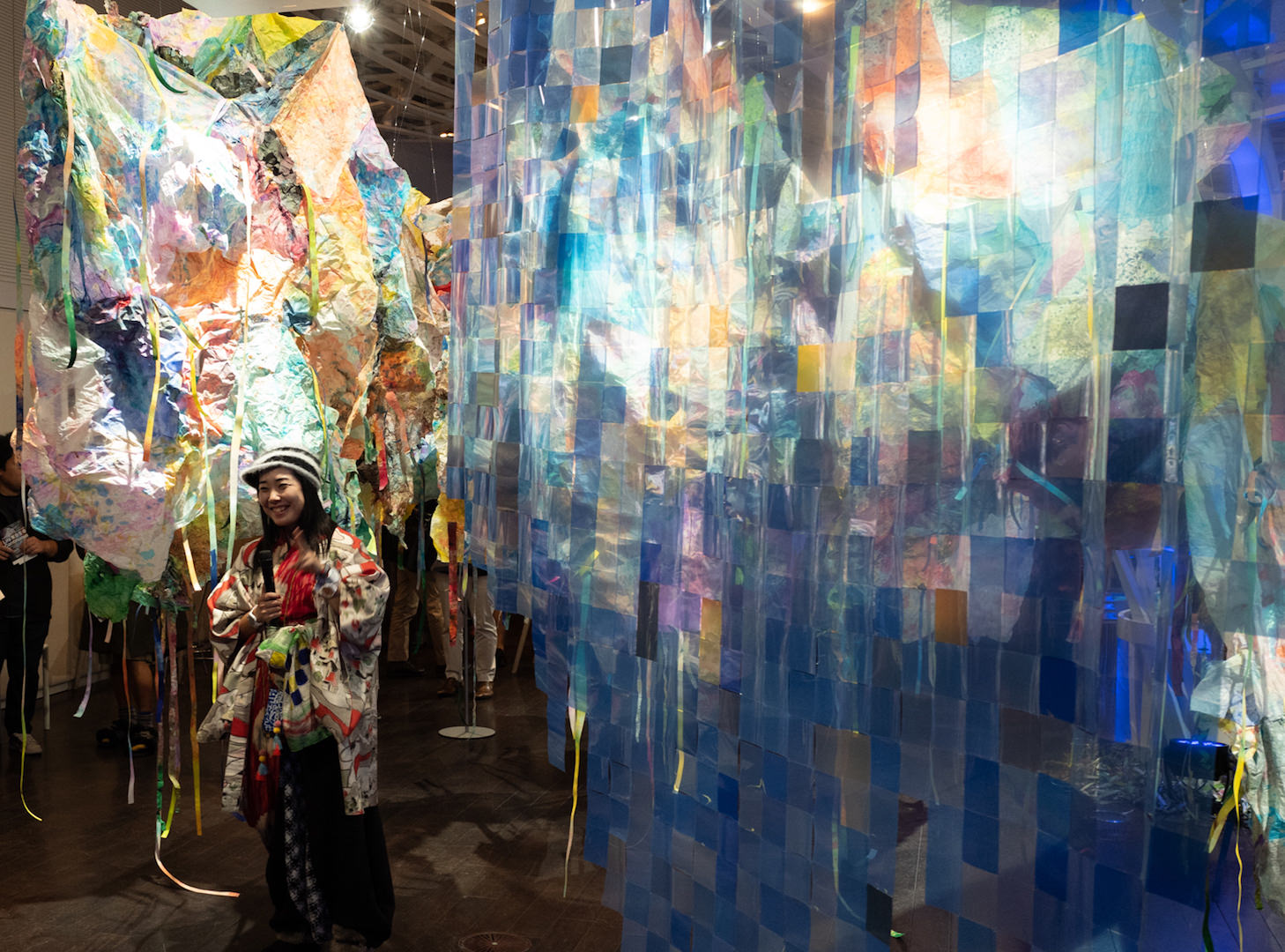 【個展】触っても破っても良いアート〜Ouma「集合生命/Life Continuous」@Cité du Temps GINZA
