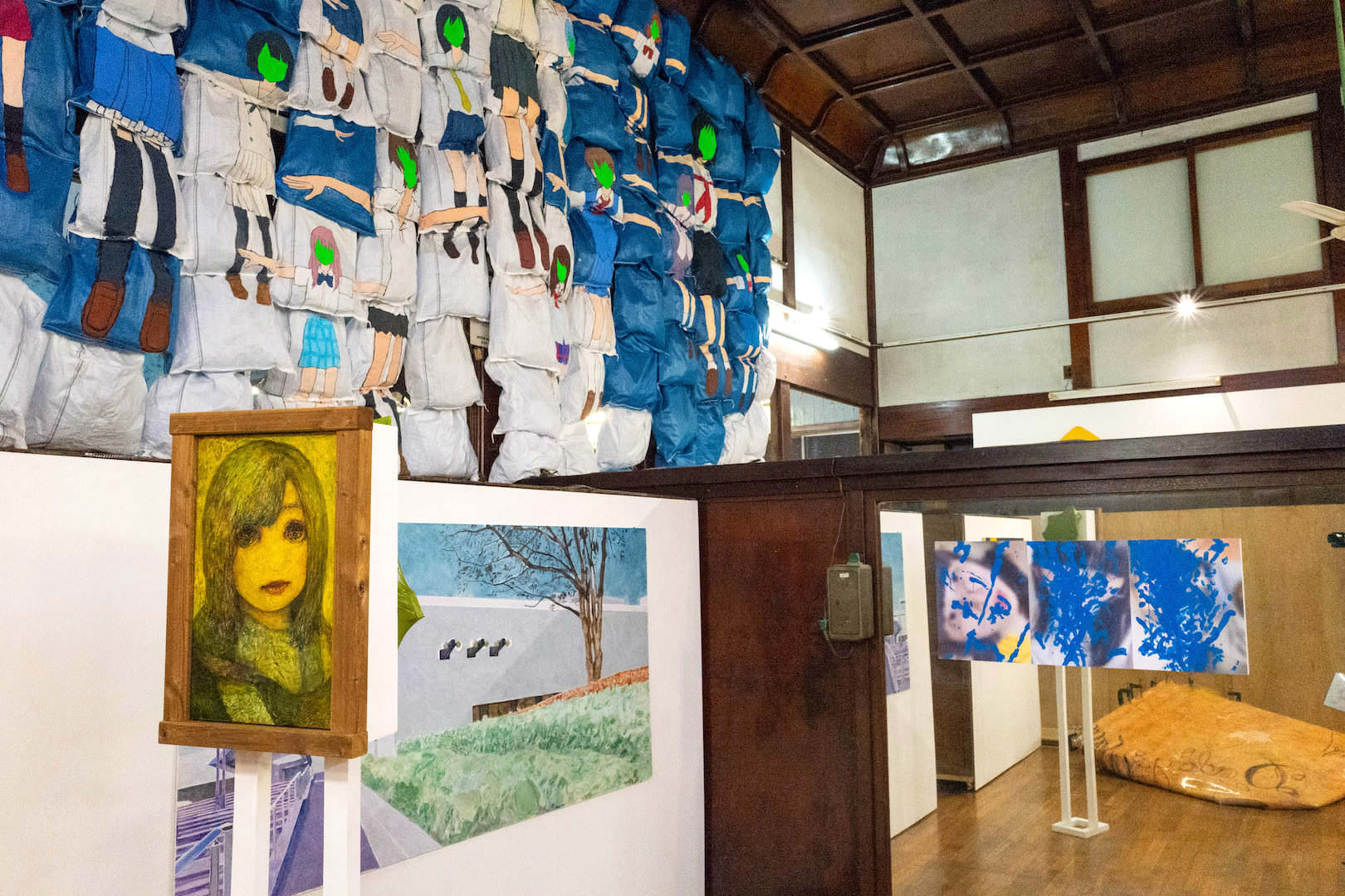 【後期】進化のカタチ〜「絵画・運動 （ラフ次元）」@四谷未確認スタジオ