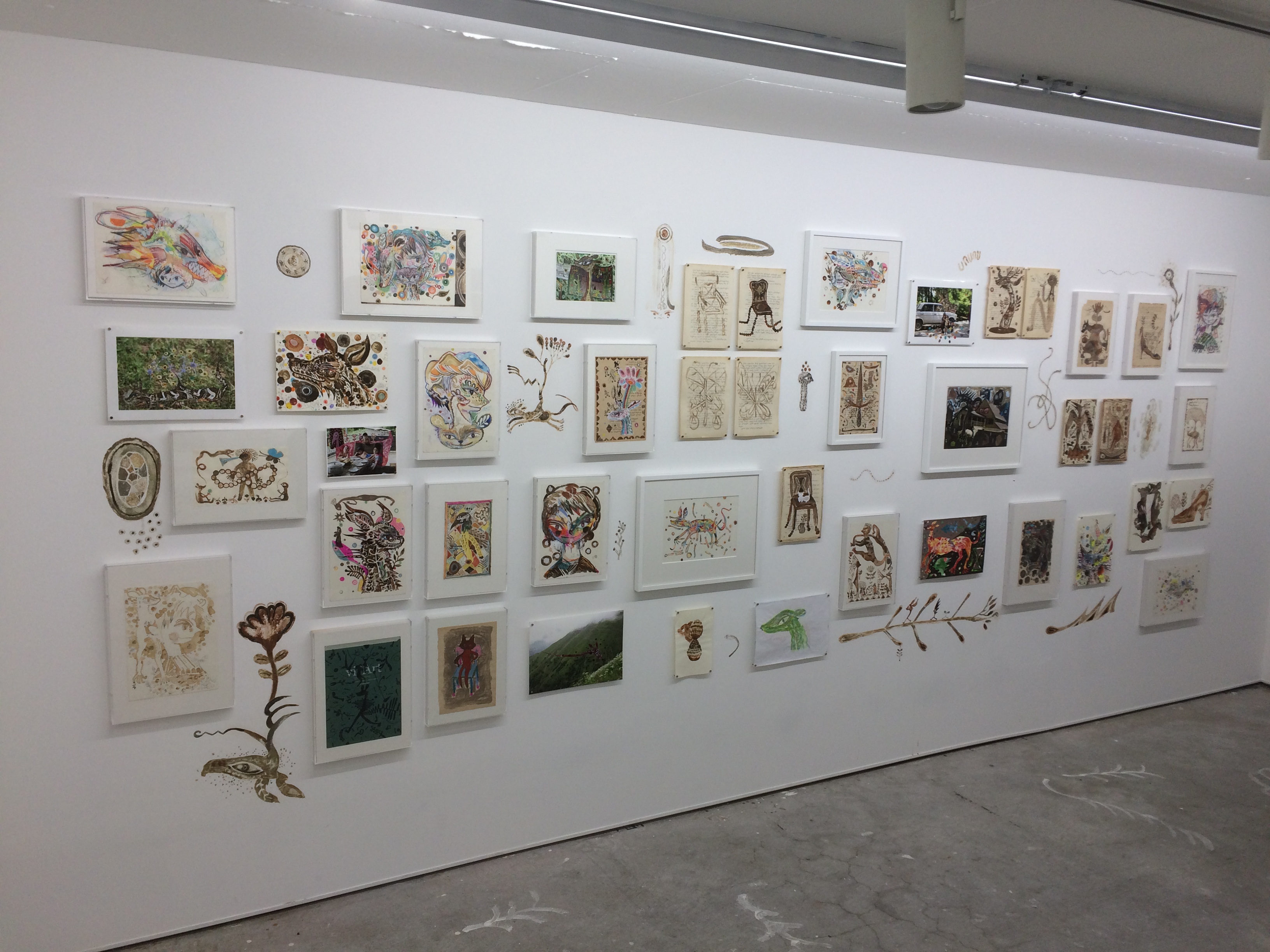 【個展】淺井裕介「 Daily Records-georgia、istanbul」@NADiff Gallery