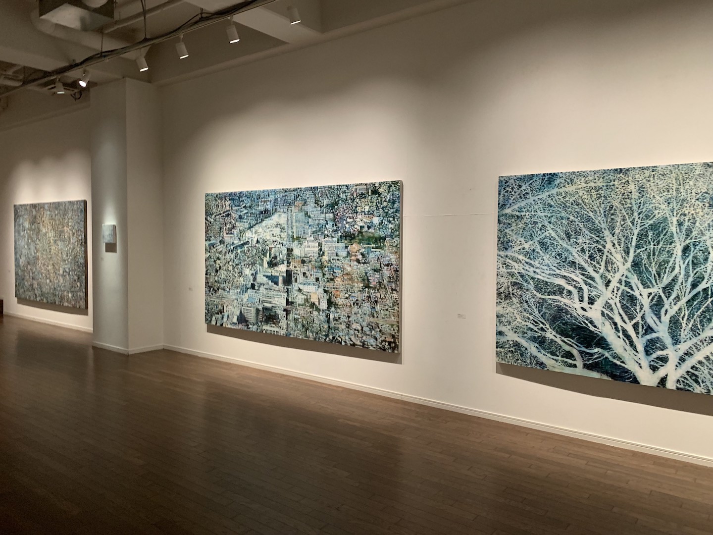【個展】安喜万佐子「 暁の石／沈黙の水鏡‘rock at dawn, water mirror in silence’」@アートコンプレックスセンター