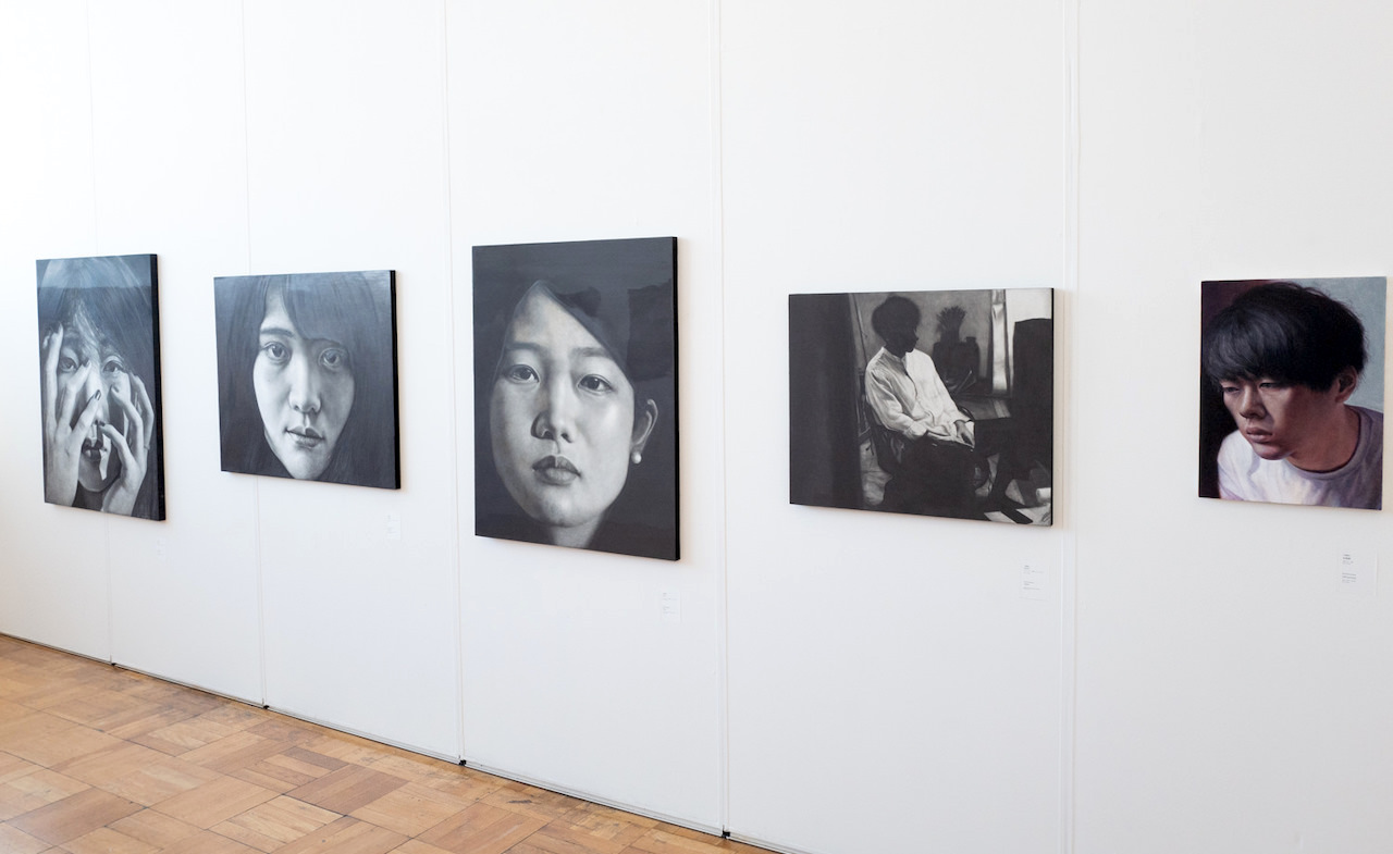 川端健太《自画像》※一番右作品