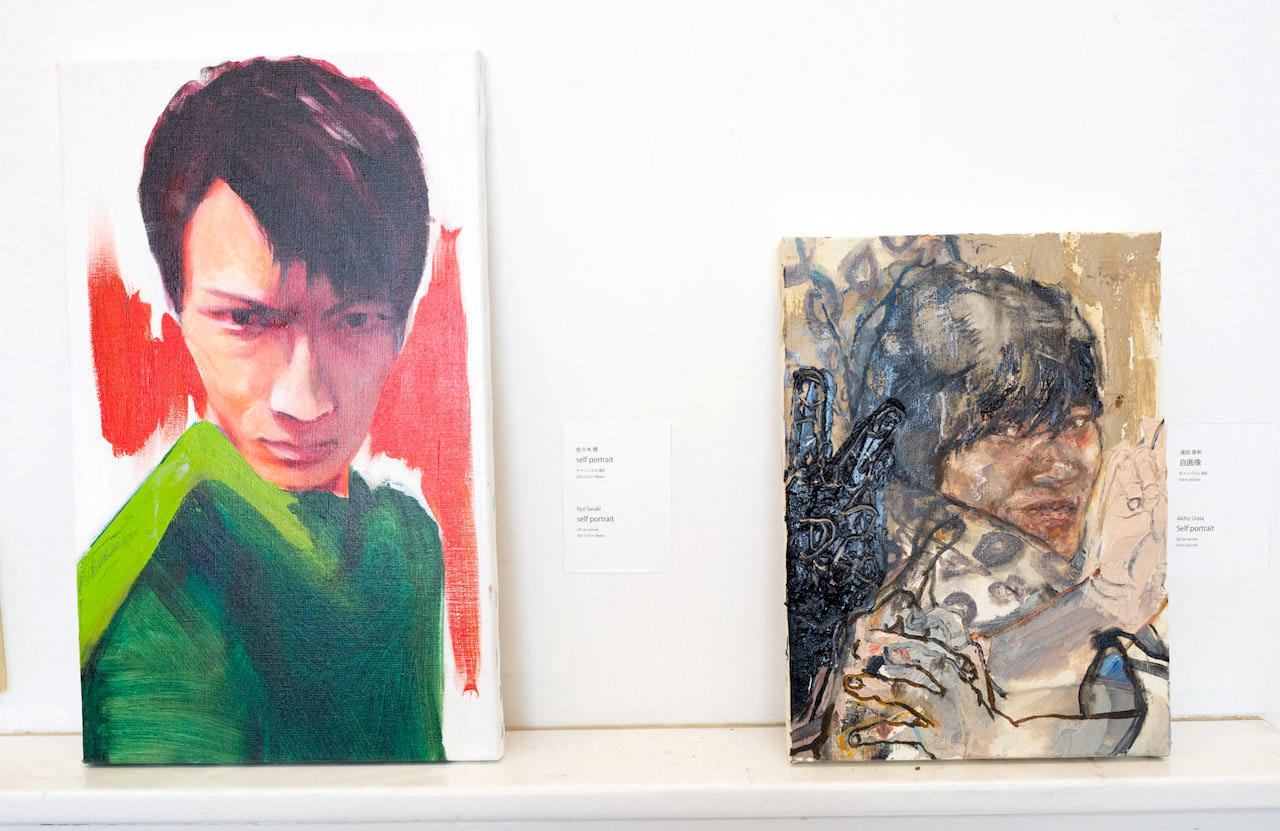 Ryo Sasaki 《self portrait》 Akiho Urata 《자화상》