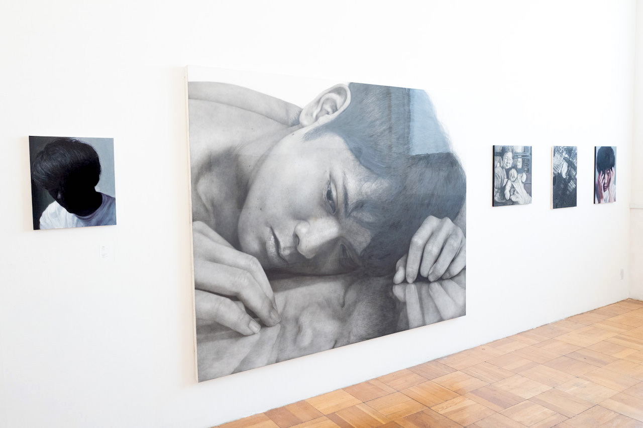 川端健太さん展示風景