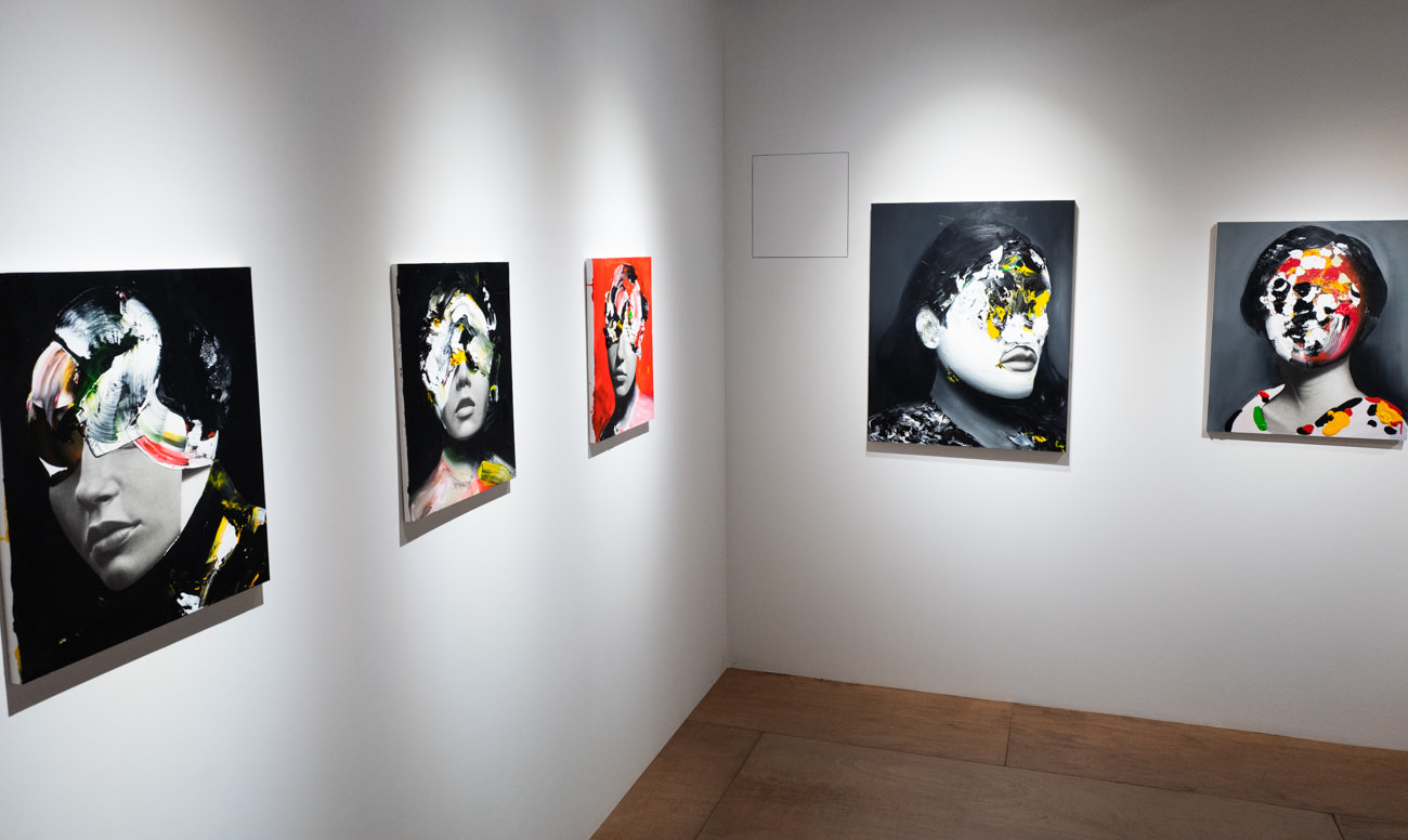 佐藤誠高「DUAL」展示風景