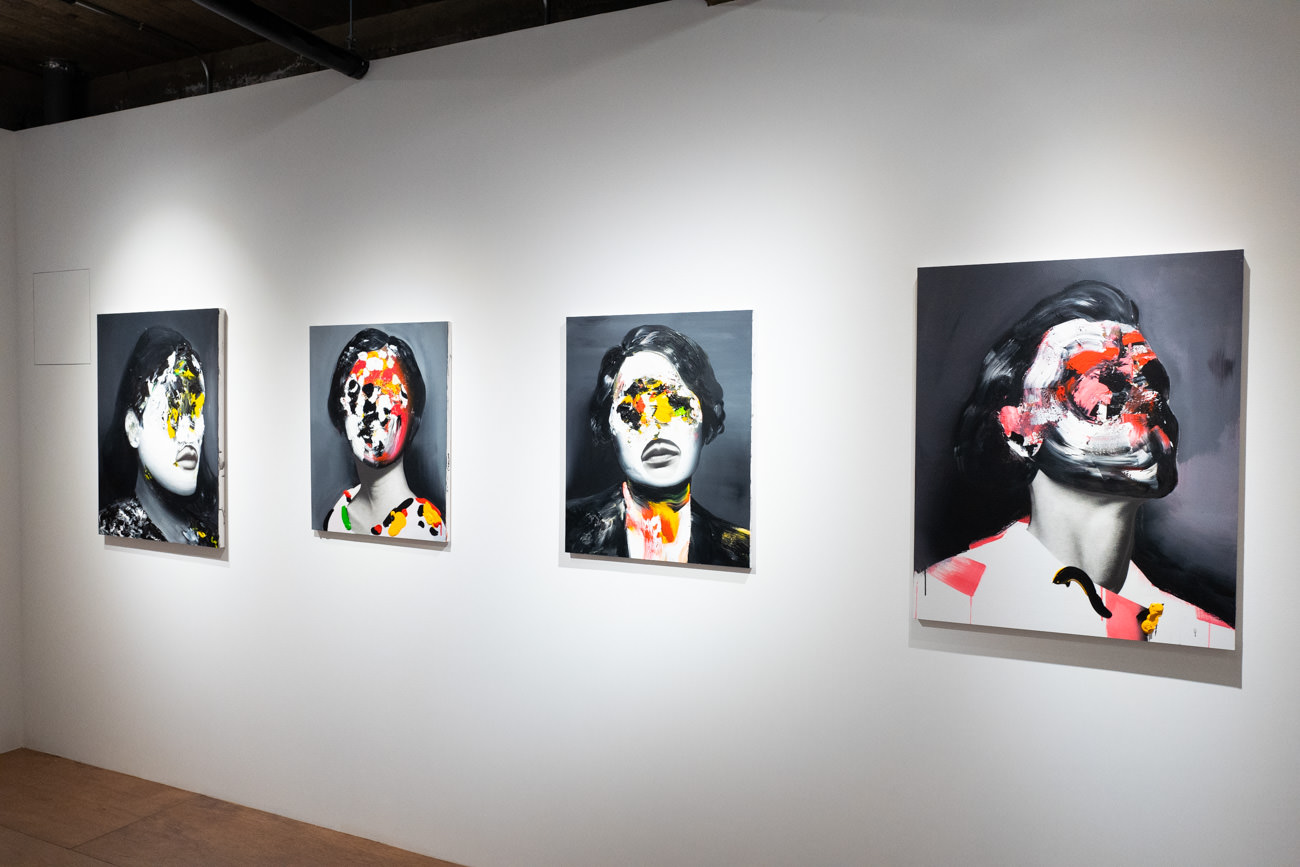 佐藤誠高「DUAL」展示風景