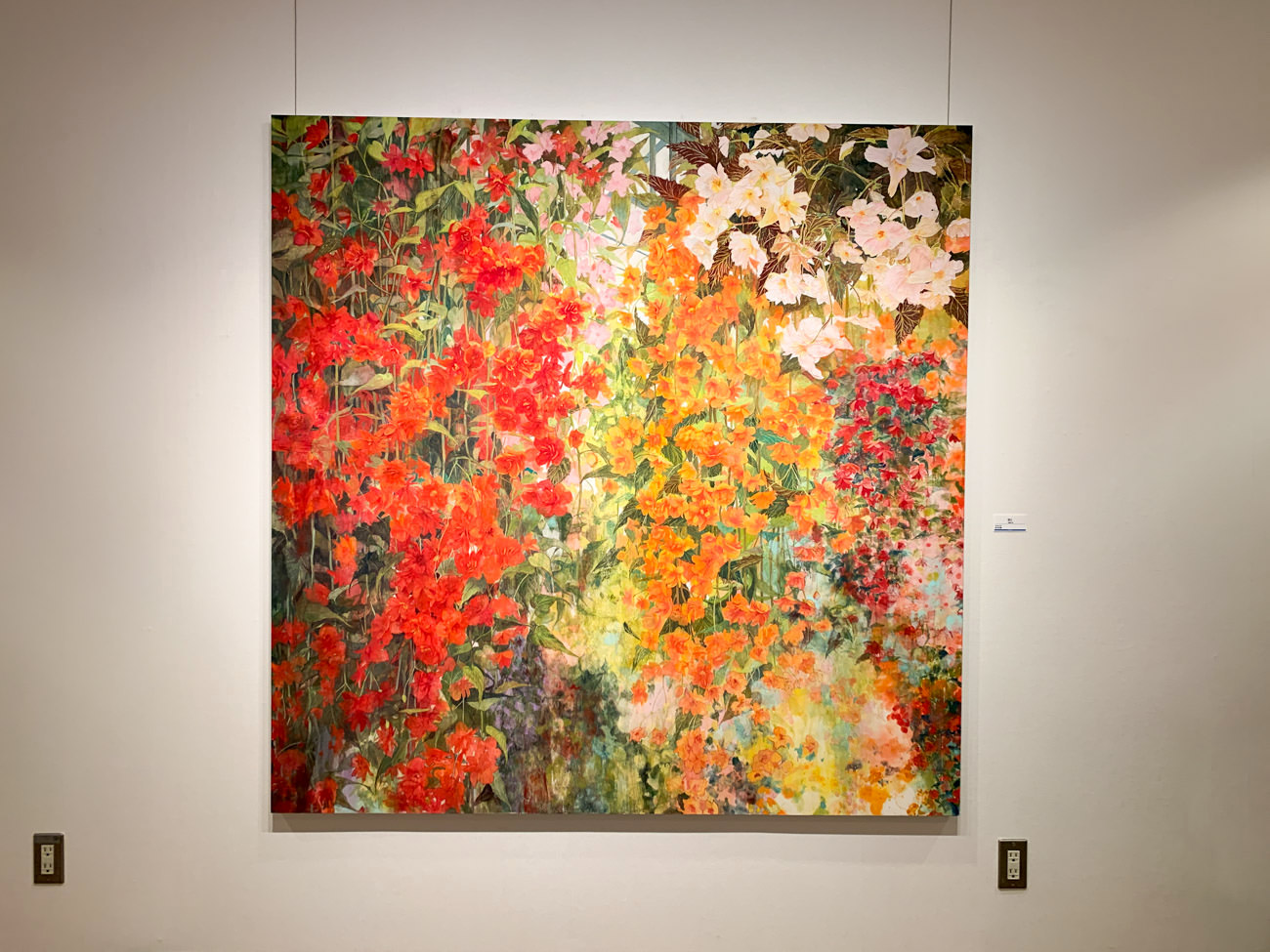 三鑰彩音《栖Ⅰ》162cm×162cm