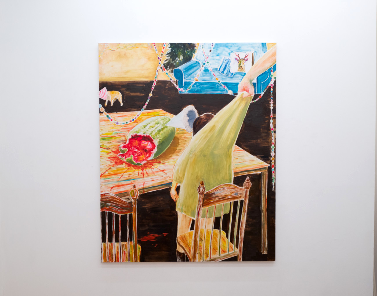 【個展】コミカルなモチーフと豊かな色彩〜大澤晴美「My Dear」＠Bambinart Gallery