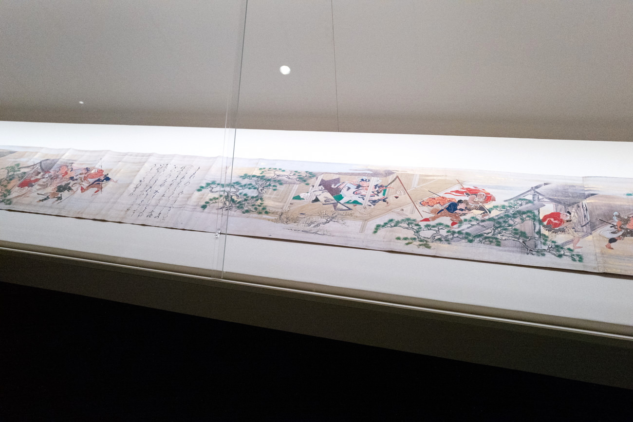岩佐 又兵衛 《山中常盤物語絵巻 第四巻（十二巻のうち）》 紙本着色 一巻 34.1×1259.0cm 江戸時代初期（17世紀前半） 静岡・MOA美術館 【展示期間】 2/9〜3/10