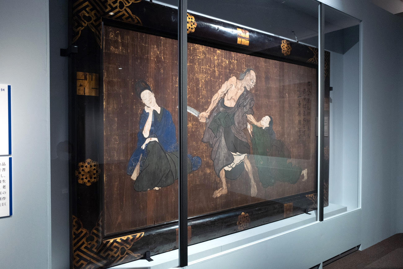 歌川 国芳 《一ツ家（絵馬）》 顔料・板、額 一面 228.0×372.0cm 安政2年（1855） 東京・金龍山浅草寺