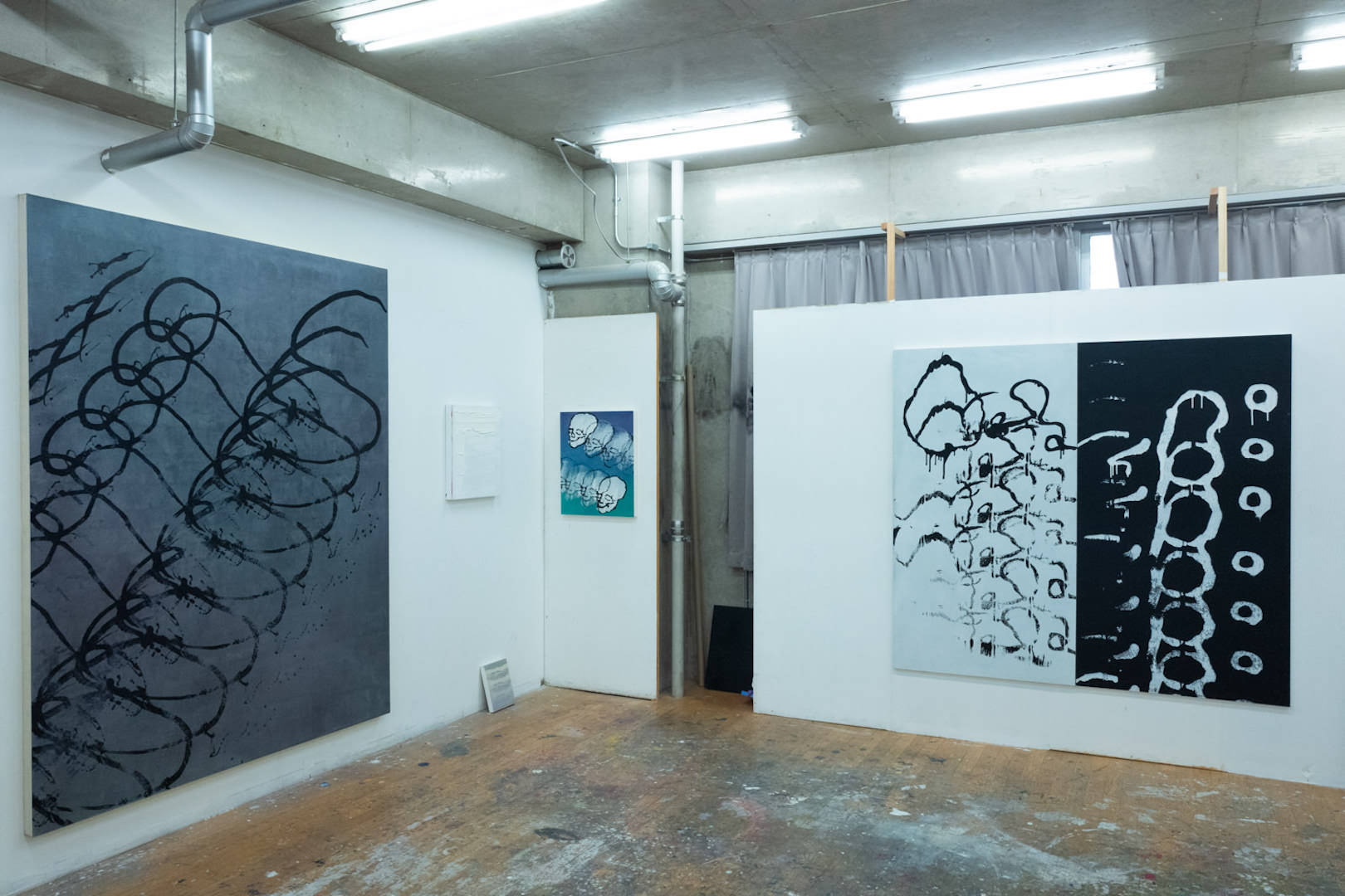 ※アトリエを使った展示〜京都造形芸術大学・大学院の修了展