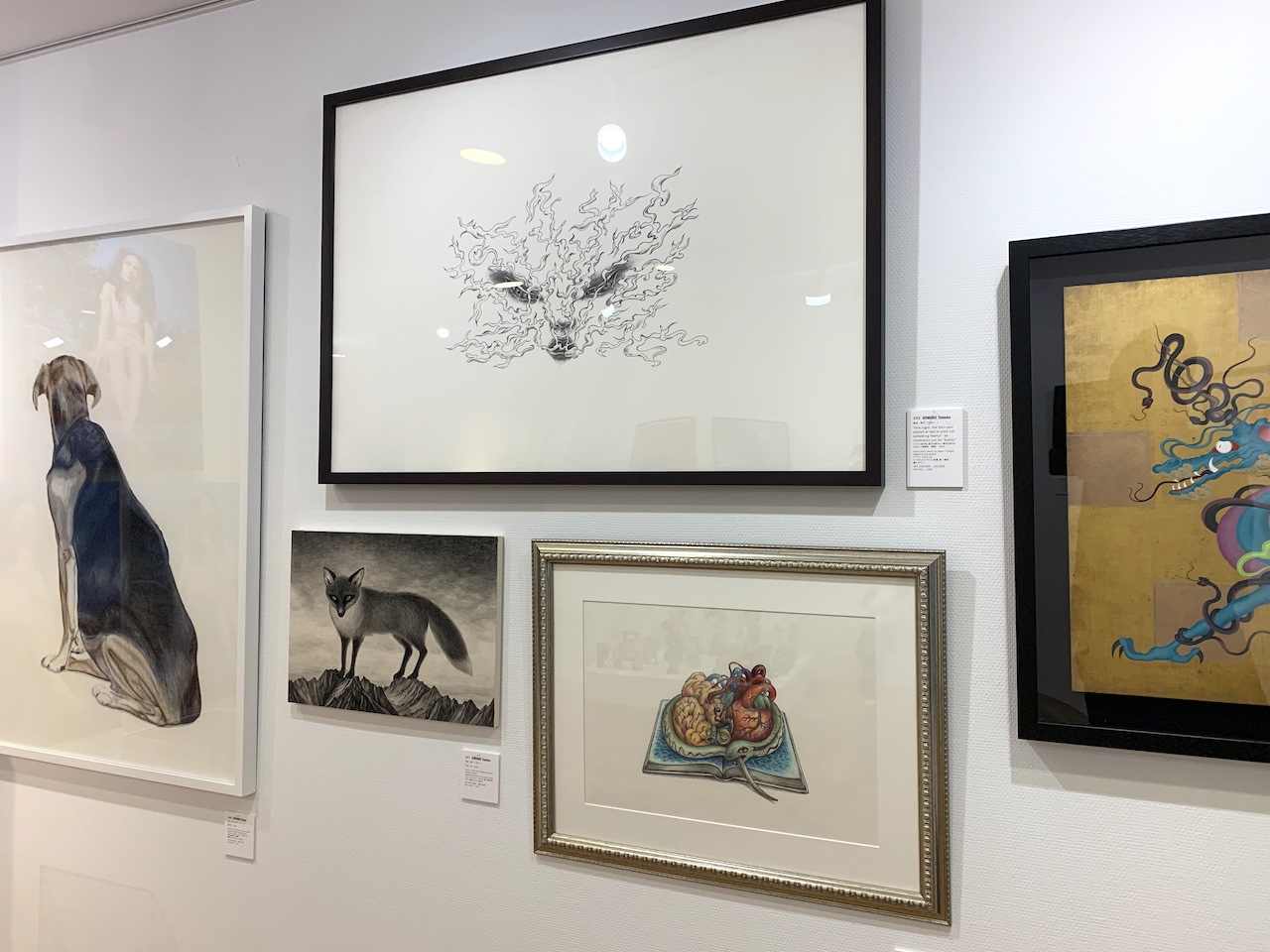 鴻池朋子さんの作品も出品