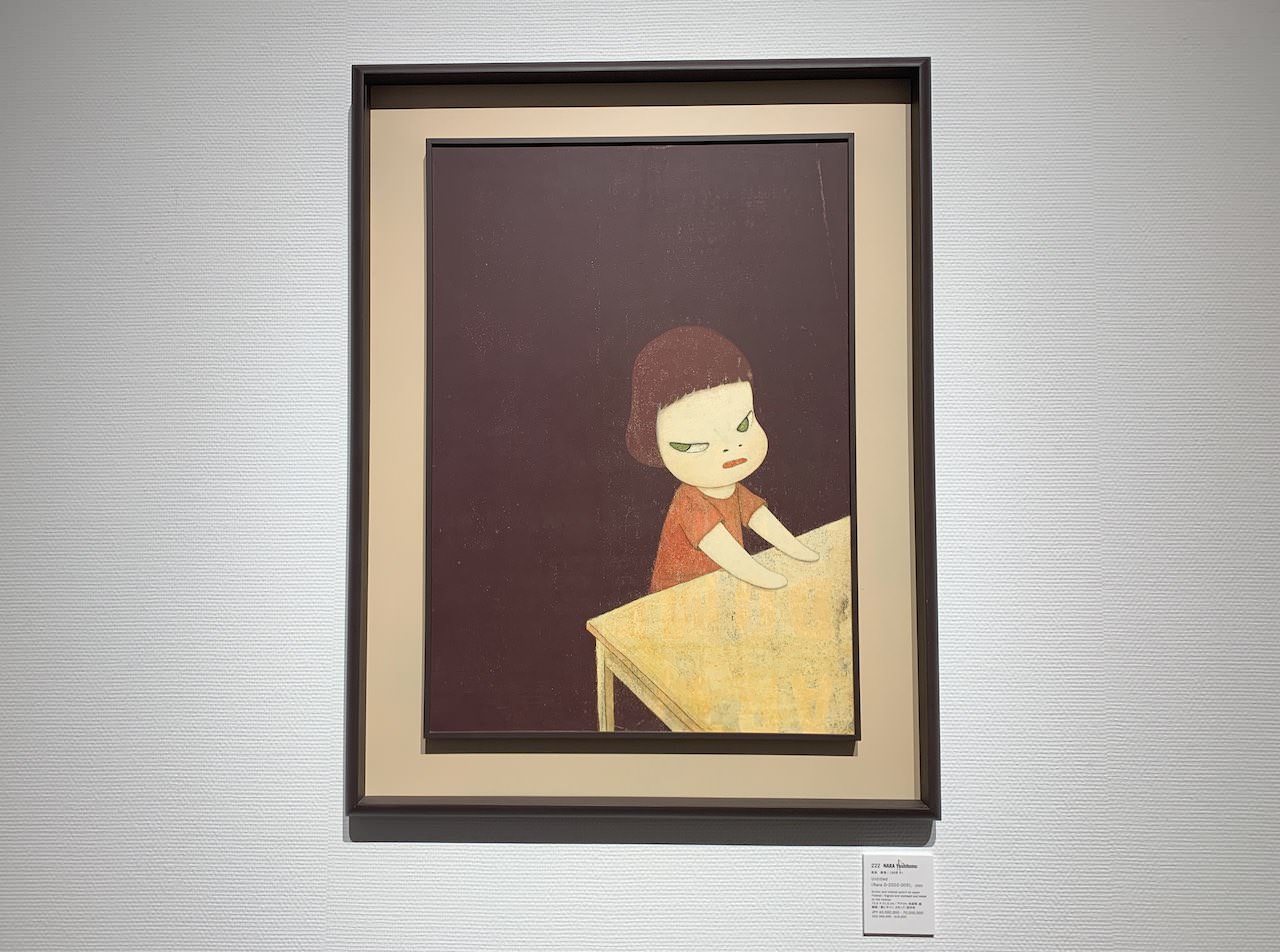 奈良美智 《Untitled (Nara D-2002-005)》48,300,000円で落札
