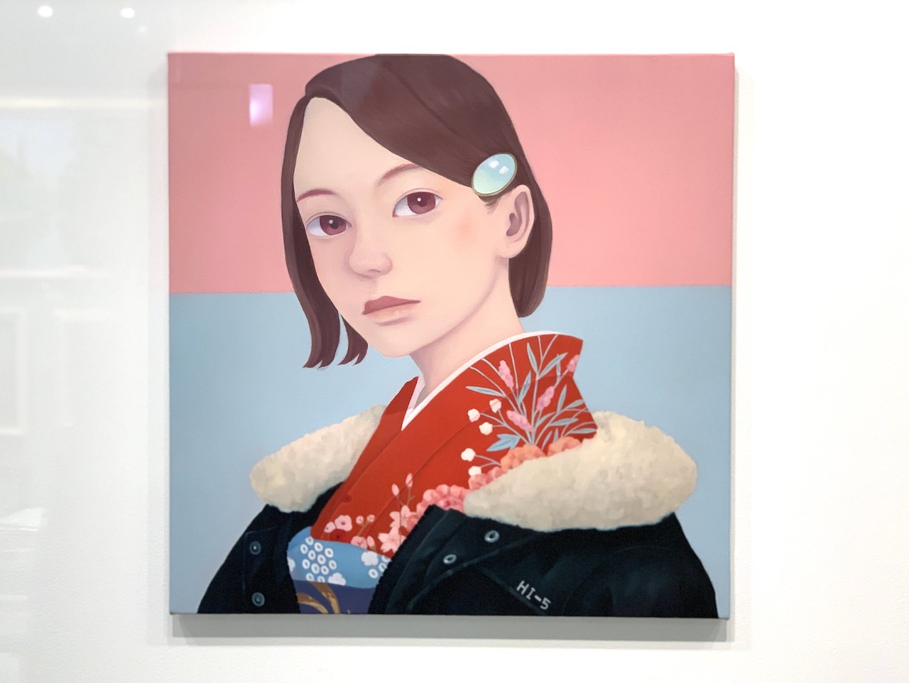 堀越達人《Escape to the paradise》60.6×60.6cm（S12号）