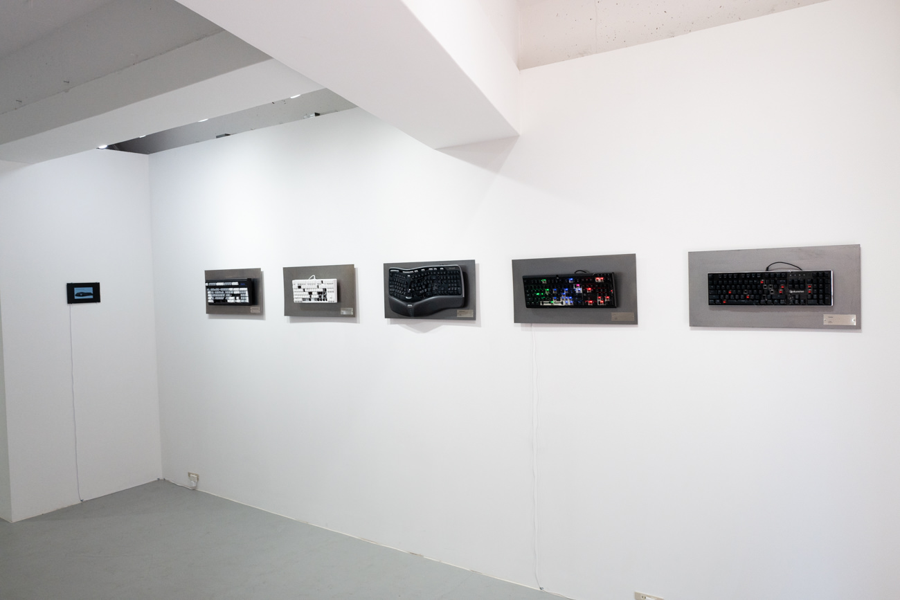 Shotgun textシリーズ 展示風景