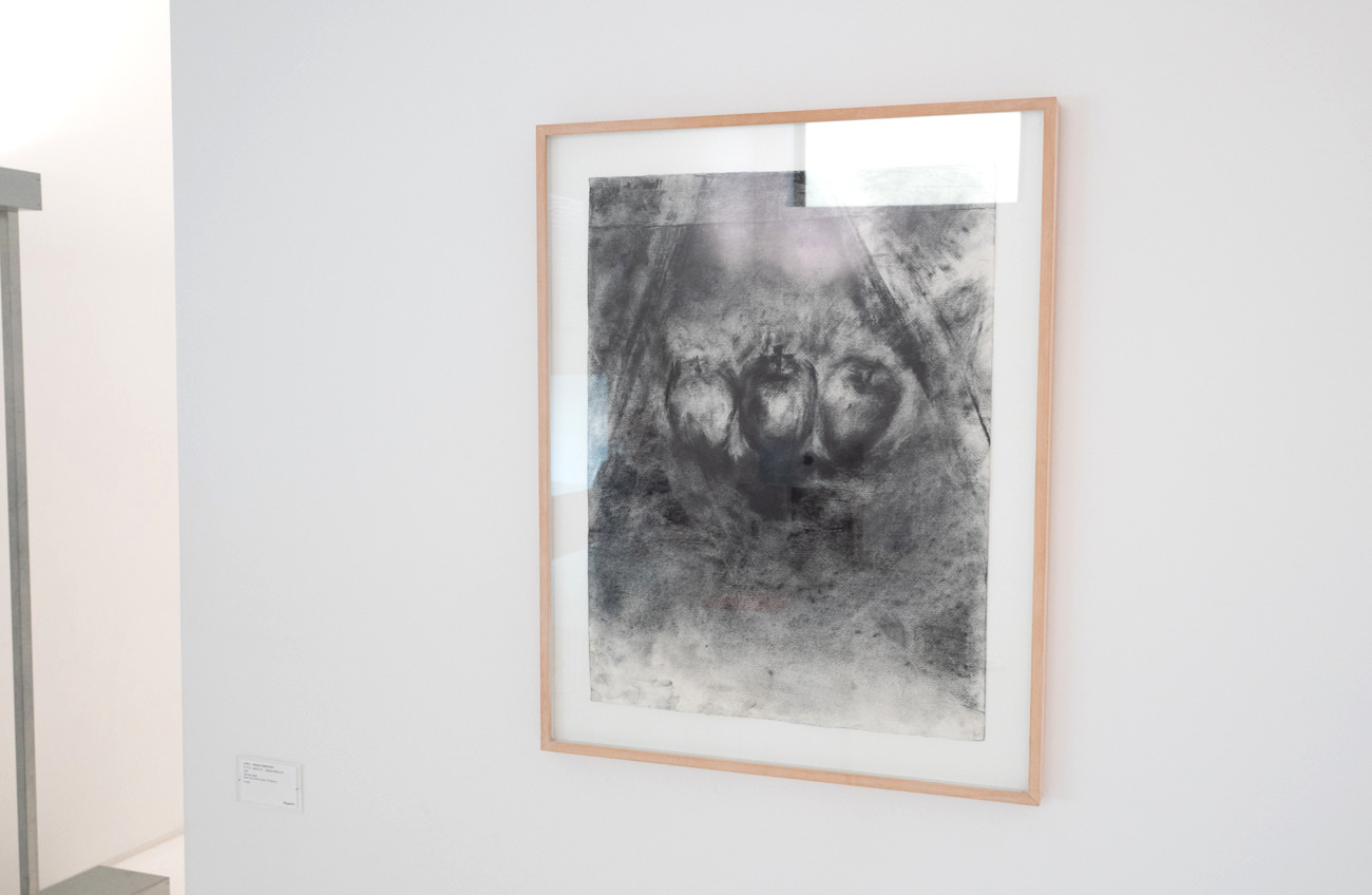 小林正人《デッサン（#20117》1995年 charcoal on paper 65.5×50cm