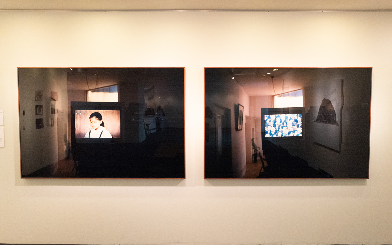大原美術館賞 喜多村みか 「TOPOS」 インクジェットプリント 120×180×5cm が2枚