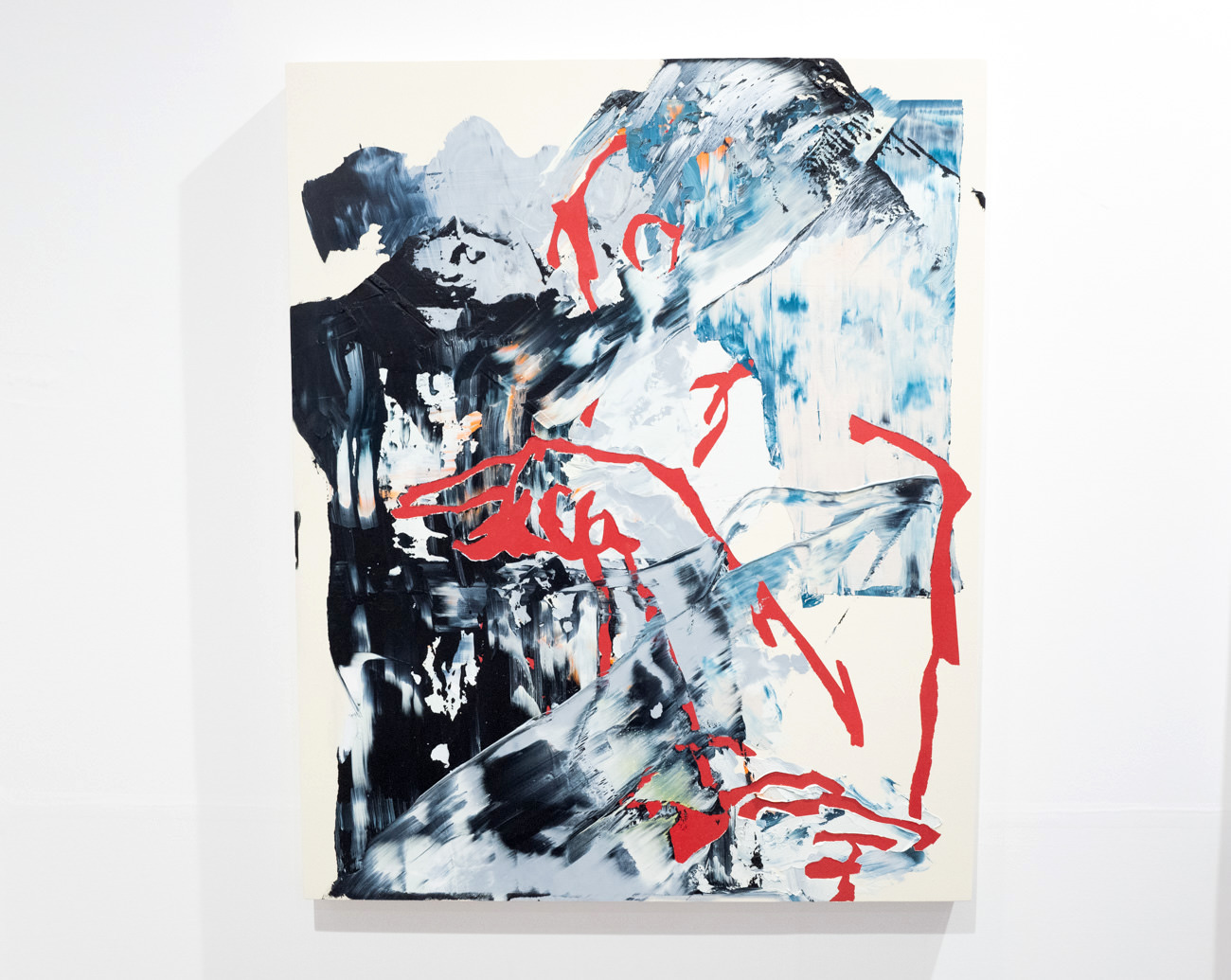 大久保紗也《Here and there》2019年 803×652mm