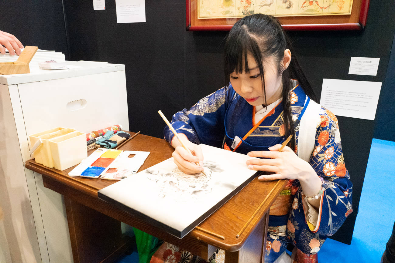 平良志希さんご本人による公開制作より〜2019年3月9日