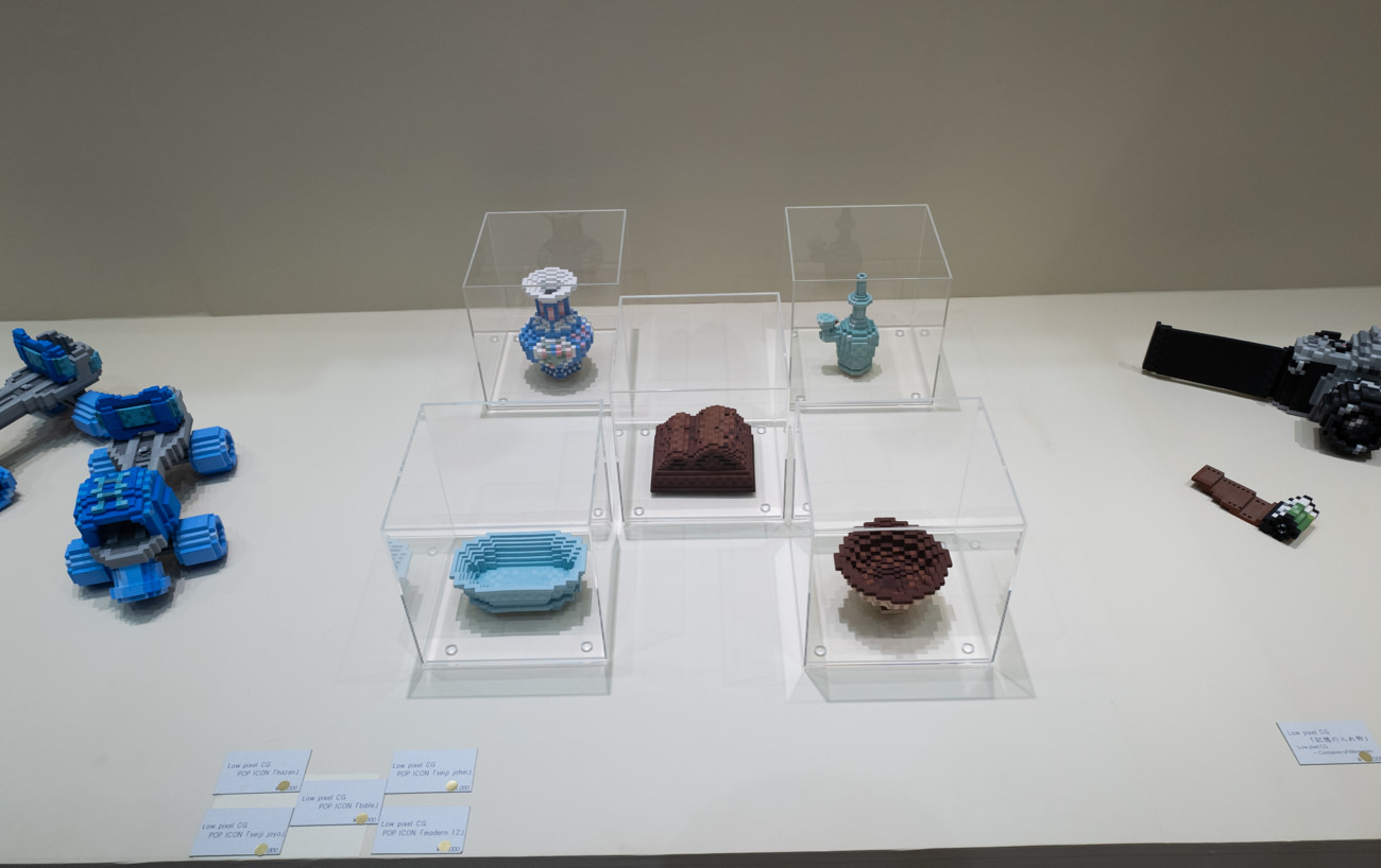 展示作品の数々