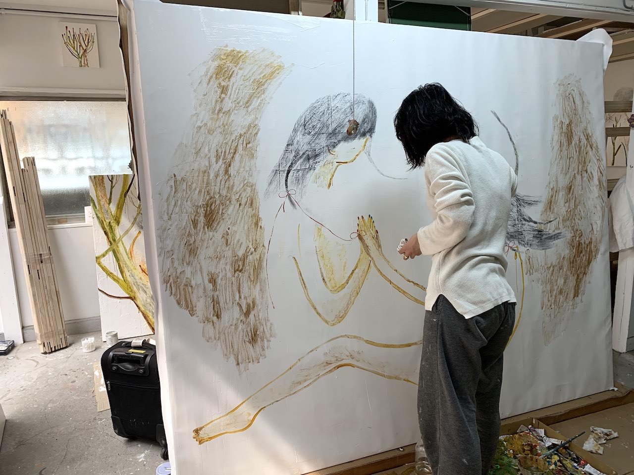 制作風景も見せて頂きました。