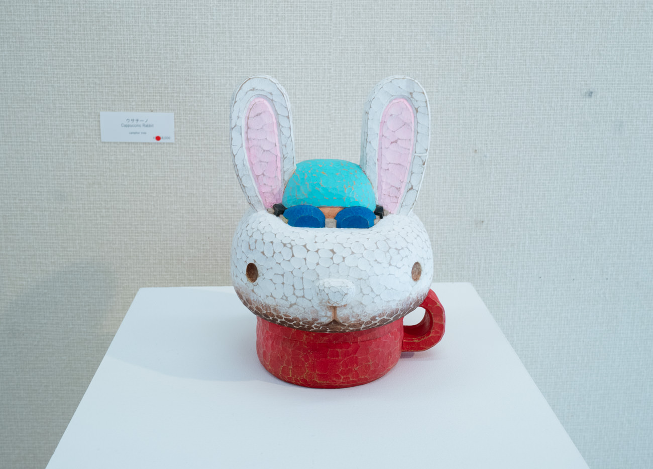 野原邦彦《ウサチーノ》こちらも銀座蔦屋書店 公開制作時の作品です