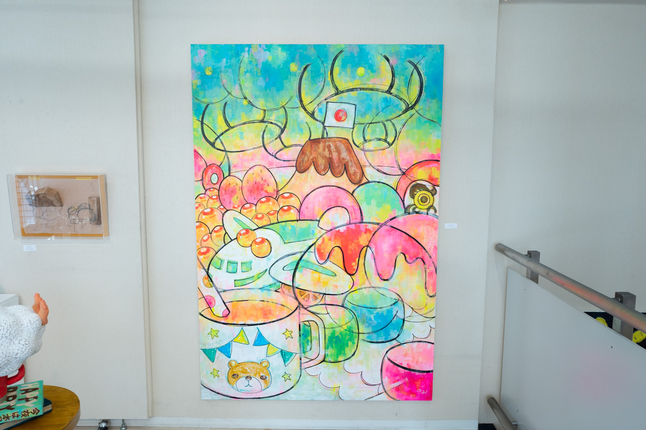 最近はドローイング作品も多いようです