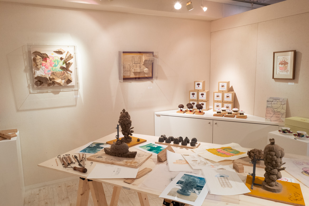 B1フロアの展示風景