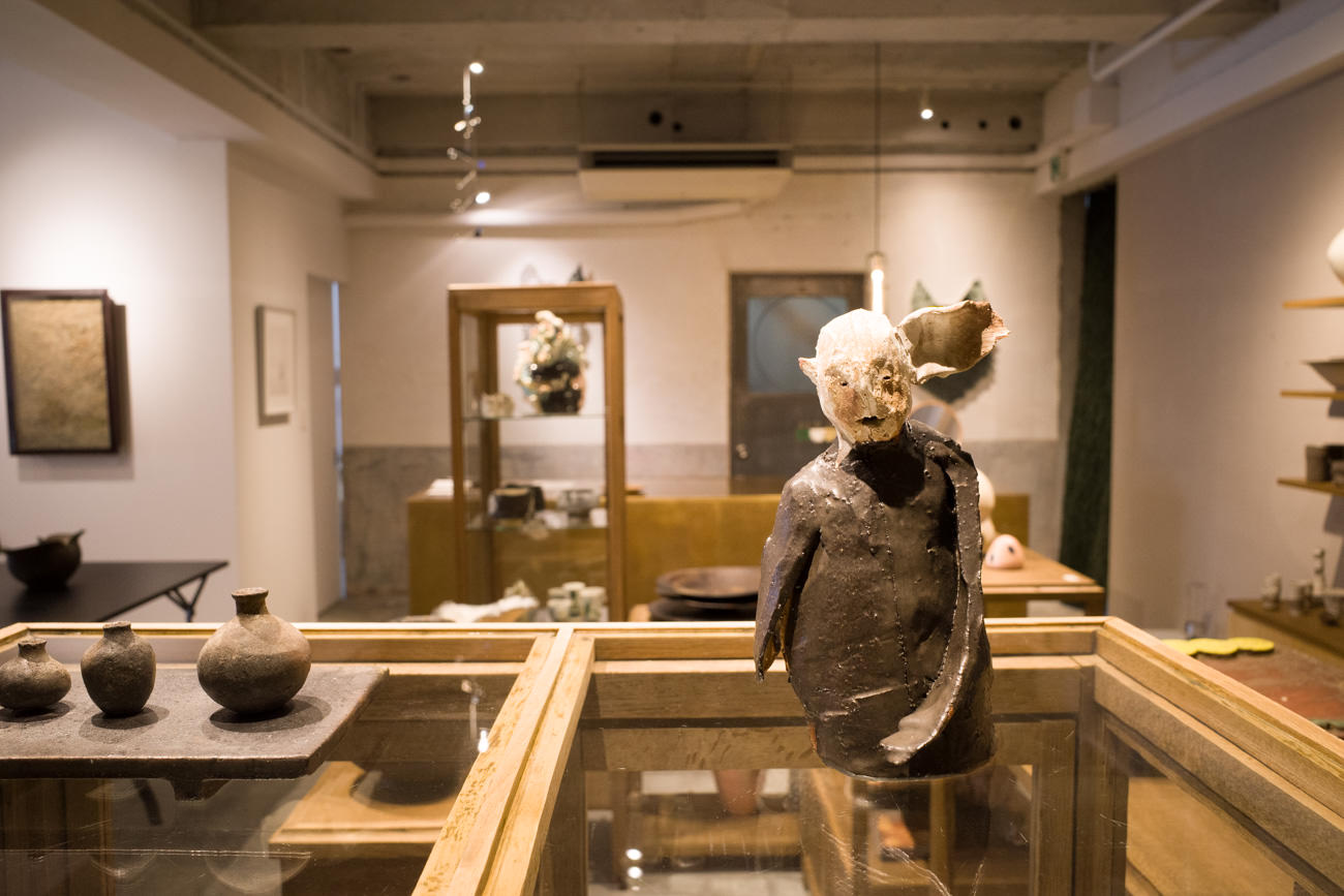 川井ミカコさんの立体作品、良いです。