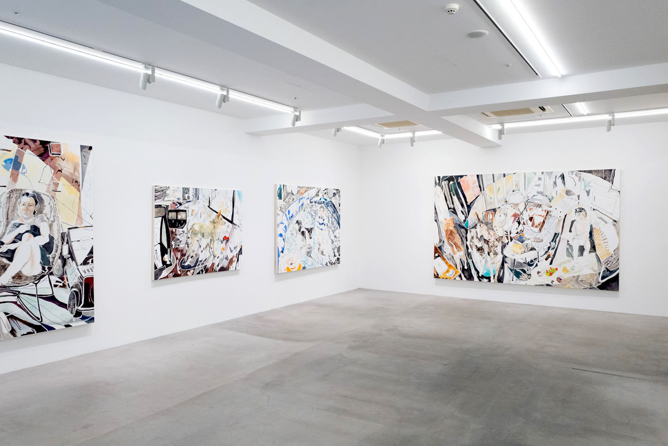 【個展】水墨画を参照する油彩〜クリス・ヒュン・シンカン「陽の当たる日常」＠OTA FINE ARTS