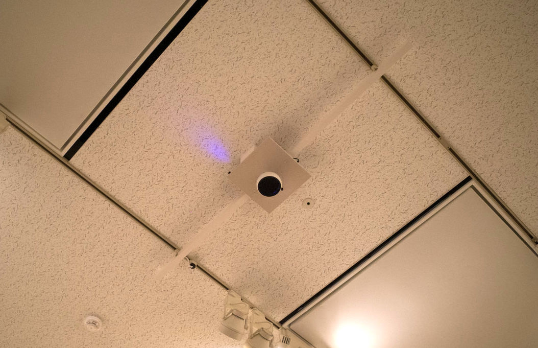 指向性スピーカーが設置され、ある場所に行くとベートーヴェンの第9が・・・。